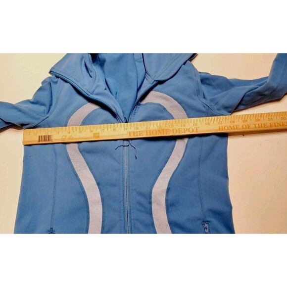 Lululemon define Blue Wee Stride Full Zip Women's Athletic Jacket Size 8 - Picture 9 of 10